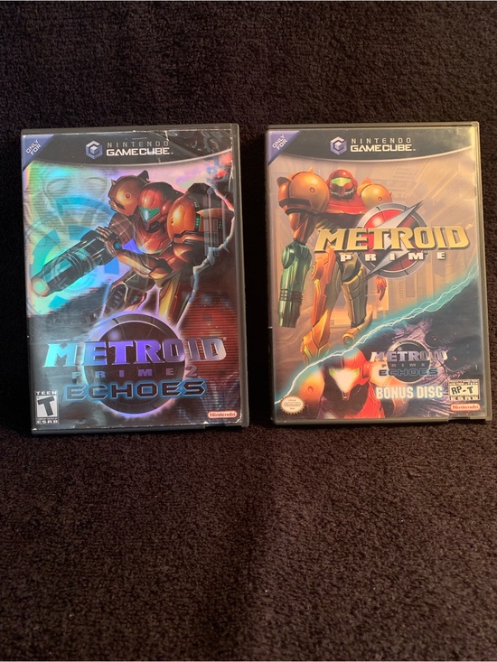 Nintendo Other - Nintendo GameCube Metroid Prime with Bonus Disc & Metroid Prime 2 Echos